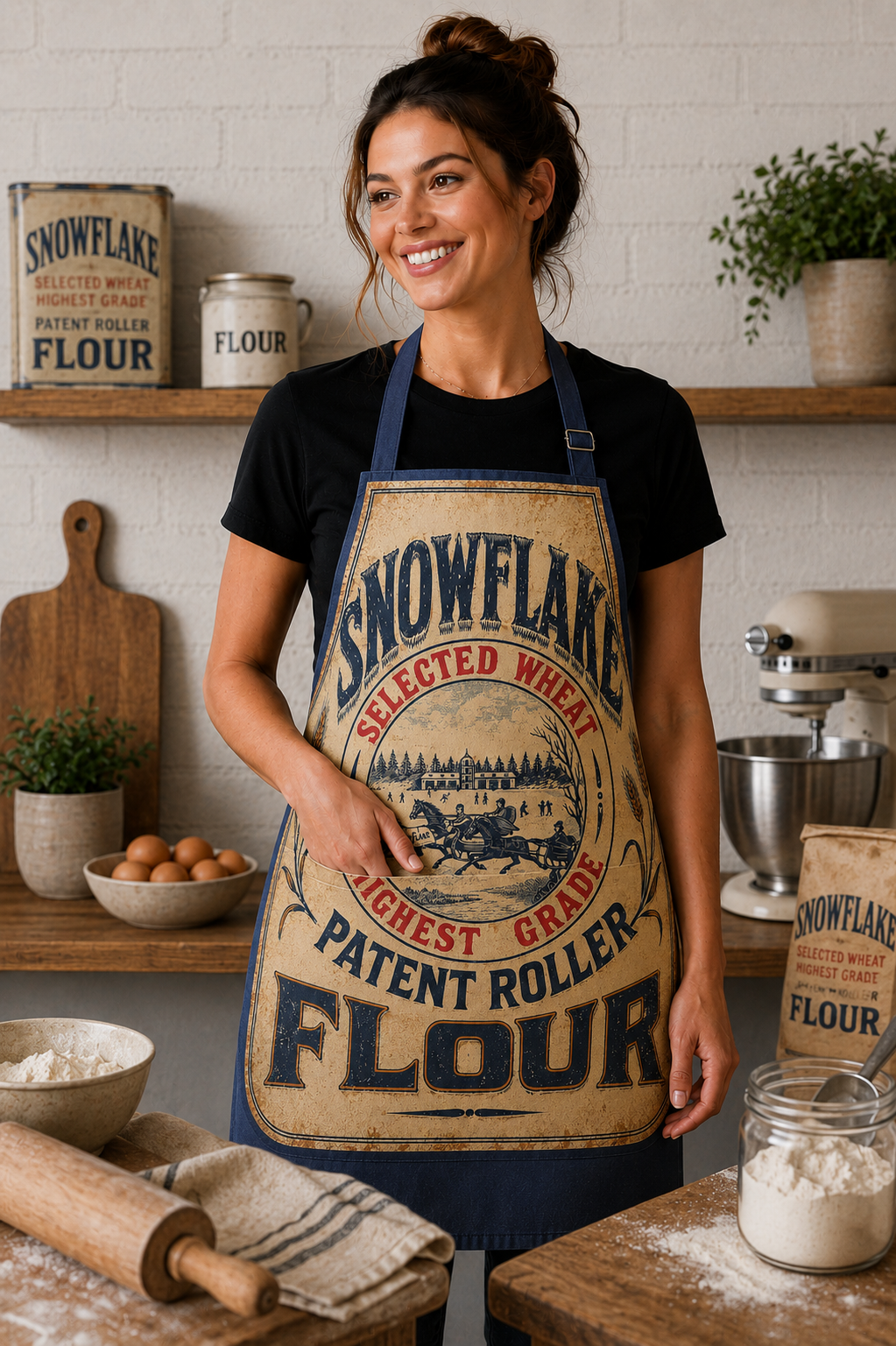 SNOWFLAKE FLOUR – HORSES APRON