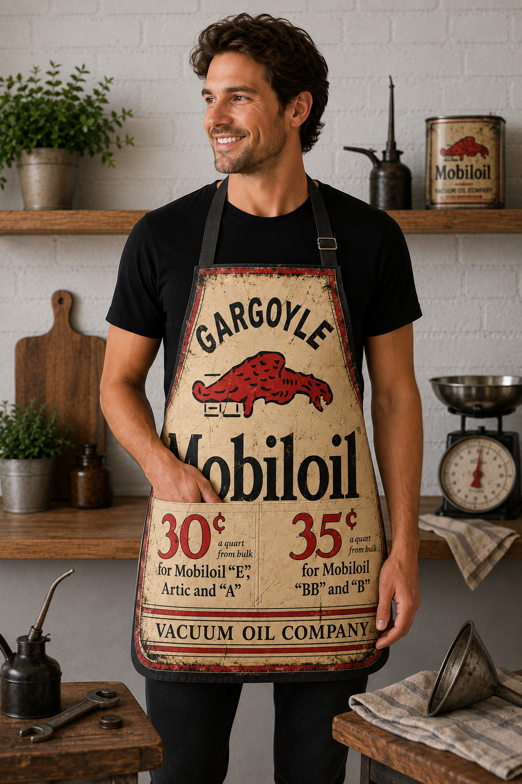GARGOYLE MOBILOIL APRON