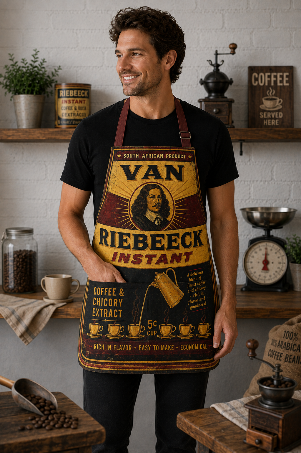 VAN RIEBEECK INSTANT APRON