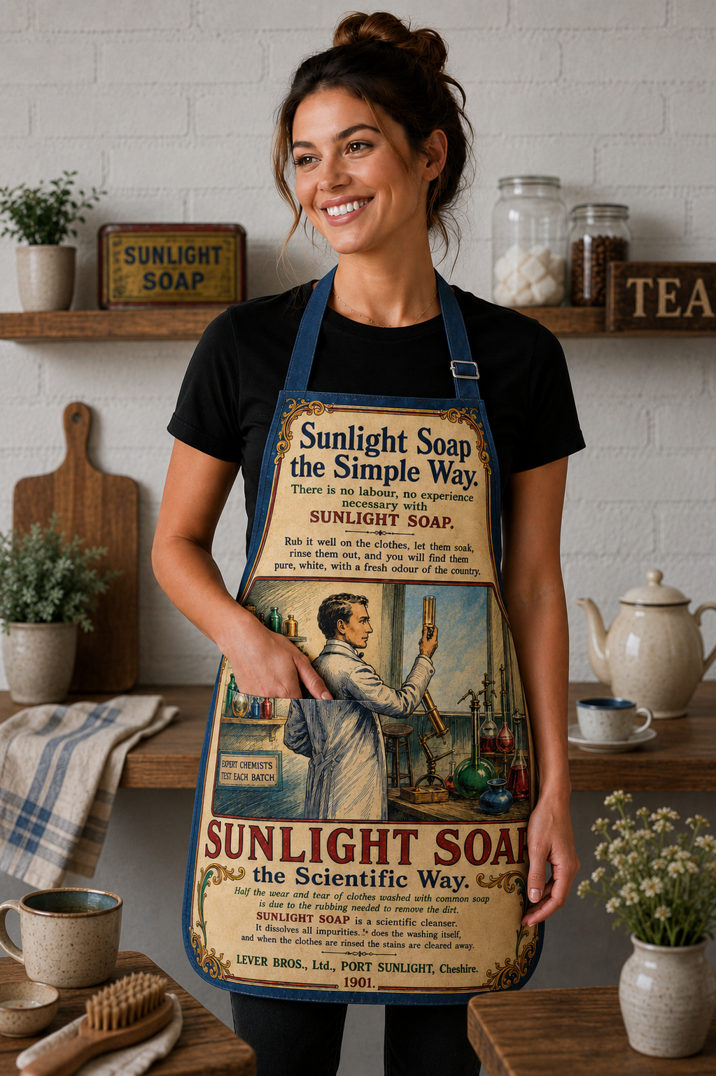 SUNLIGHT SOAP - THE SCIENTIFIC WAY APRON