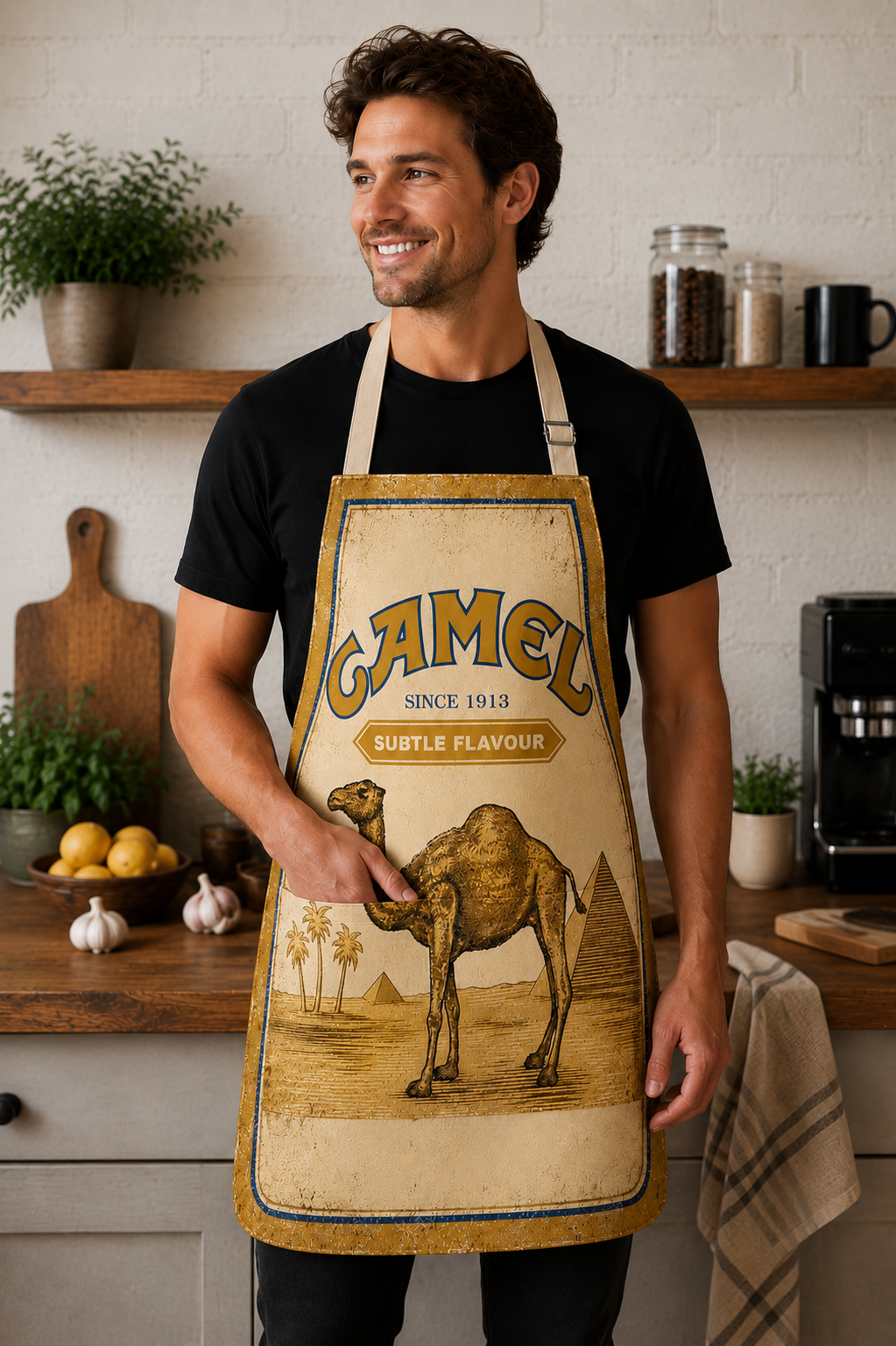 CAMEL - SUBTLE FLAVOUR APRON