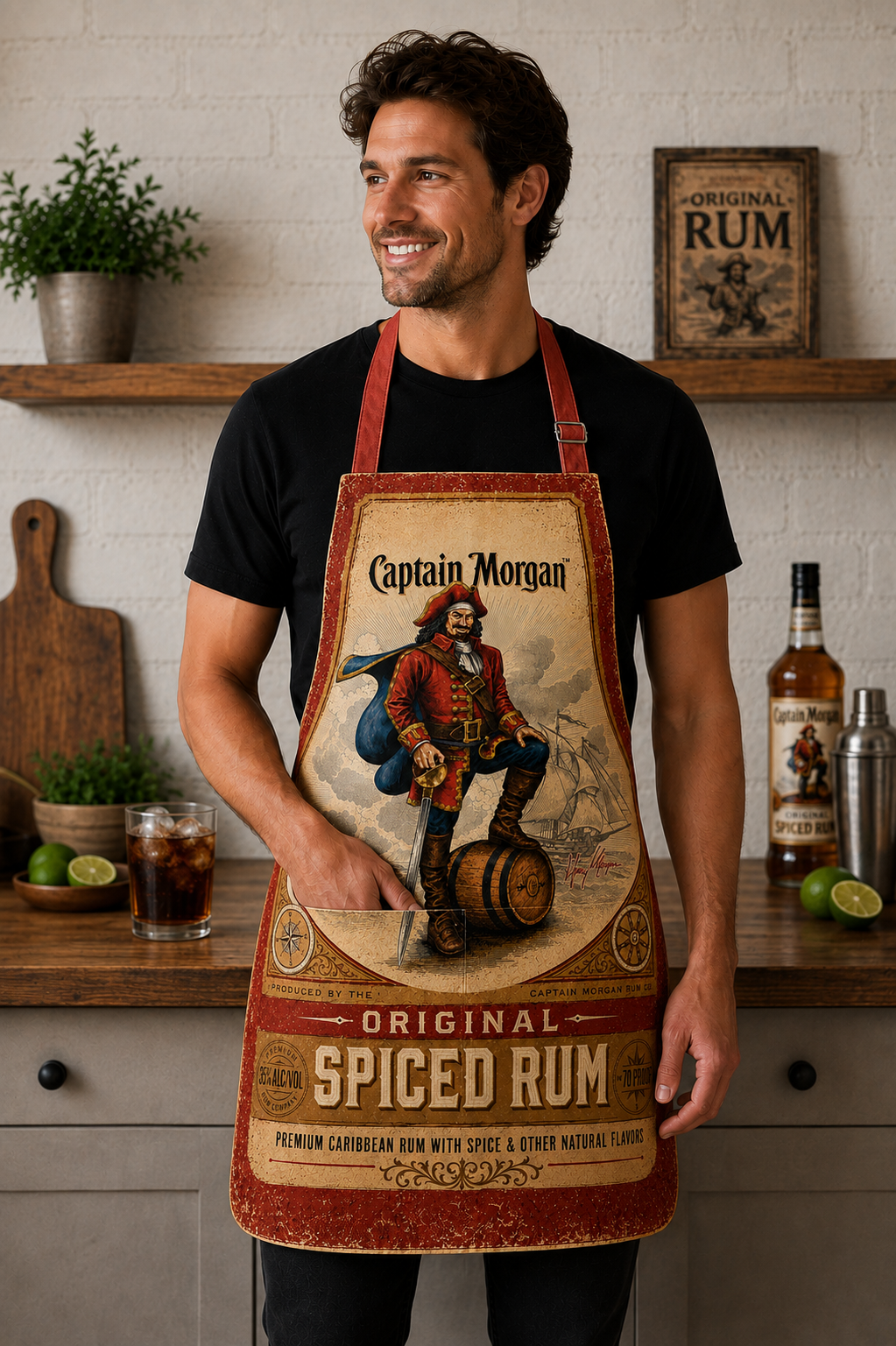 CAPTAIN MORGAN - SPICED RUM APRON