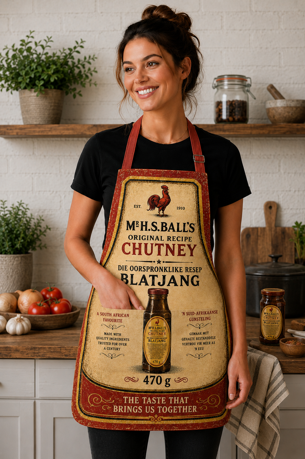 MS BALL’S CHUTNEY APRON