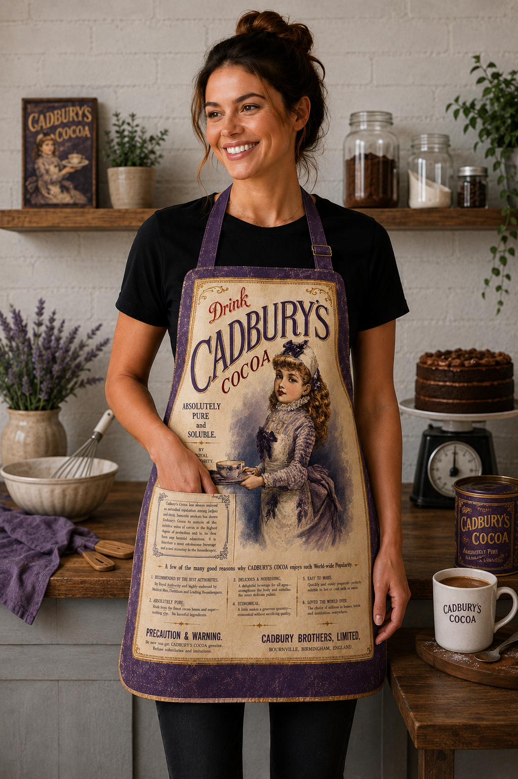 CADBURY’S COCOA GIRL APRON