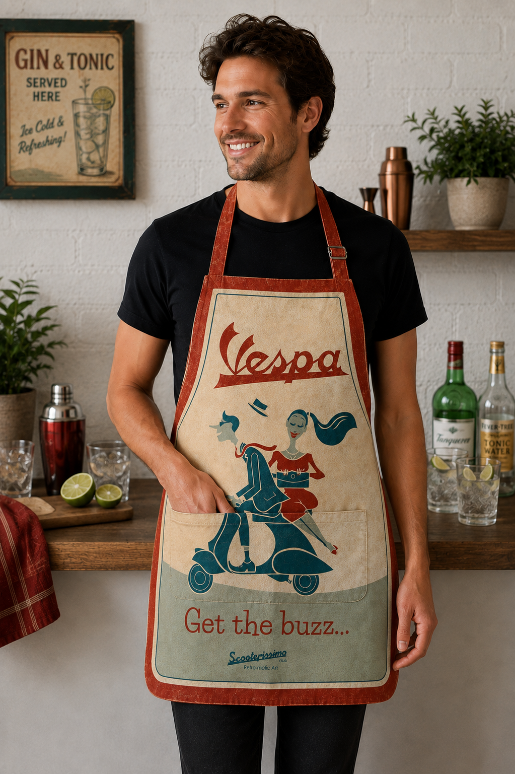 VESPA – GET THE BUZZ APRON