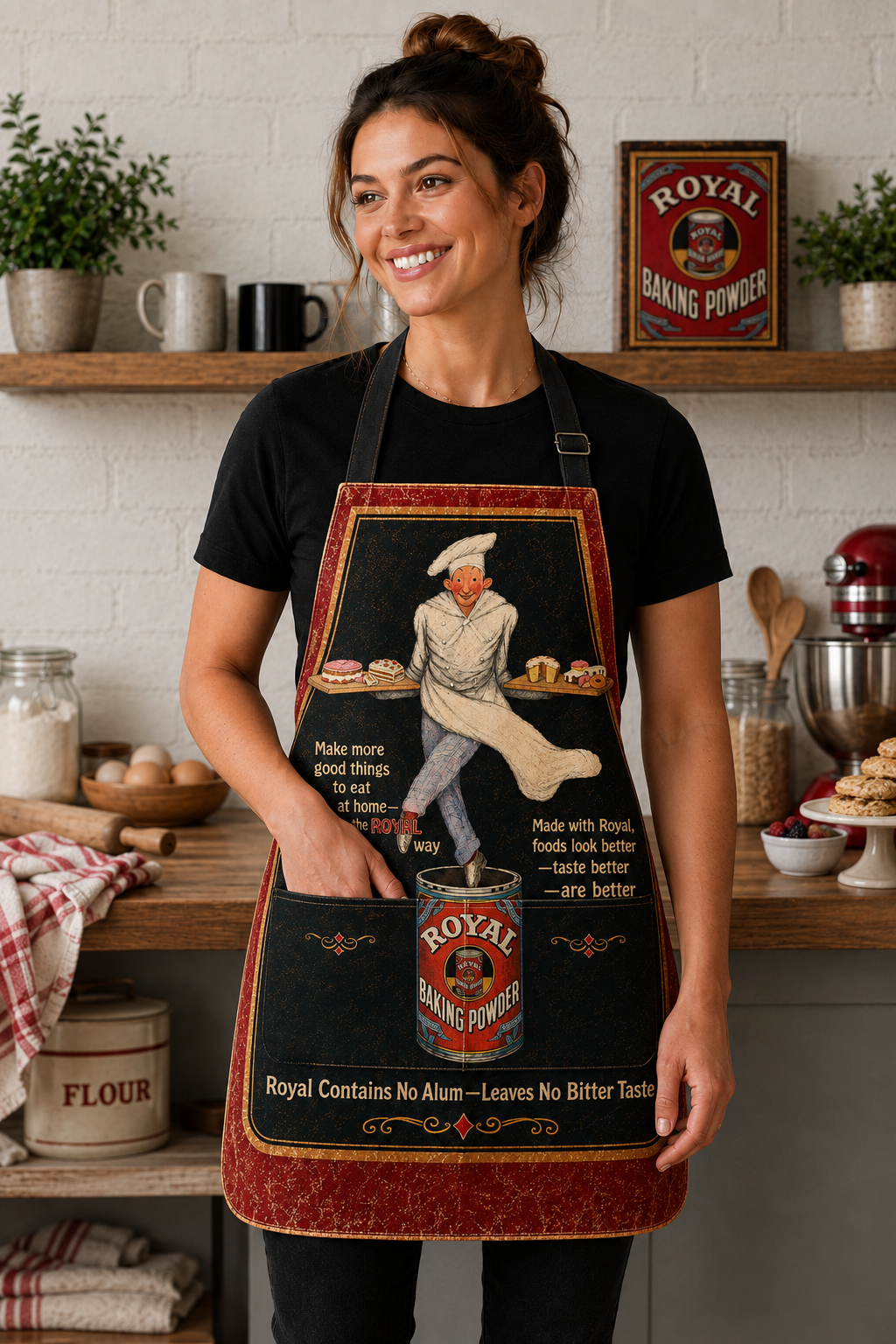 ROYAL BAKING POWDER – BAKER APRON