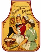 THE ORIGINAL ROYAL BAKING POWDER APRON