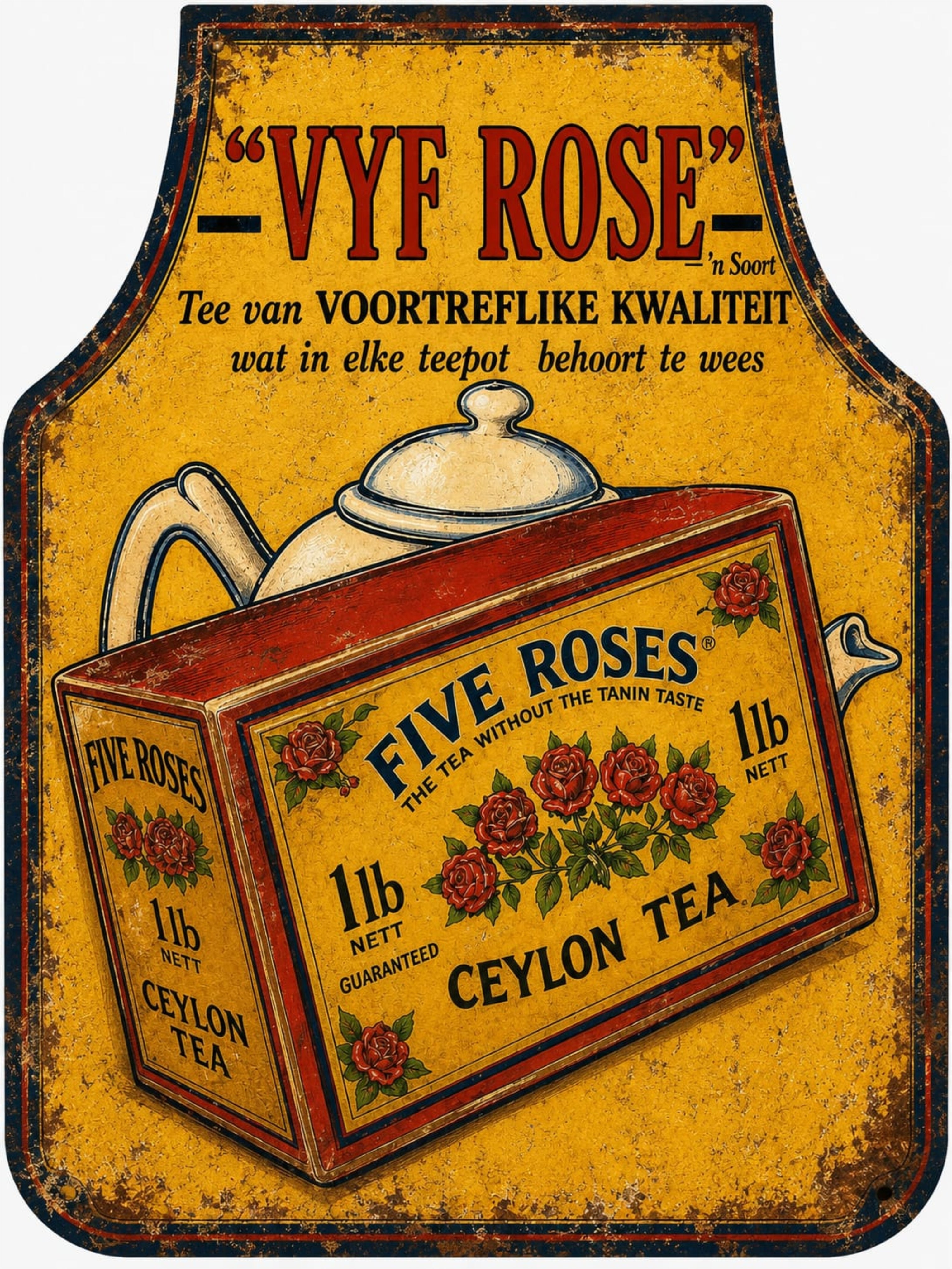 VYF ROSE - VOORTREFLIKE KWALITEIT