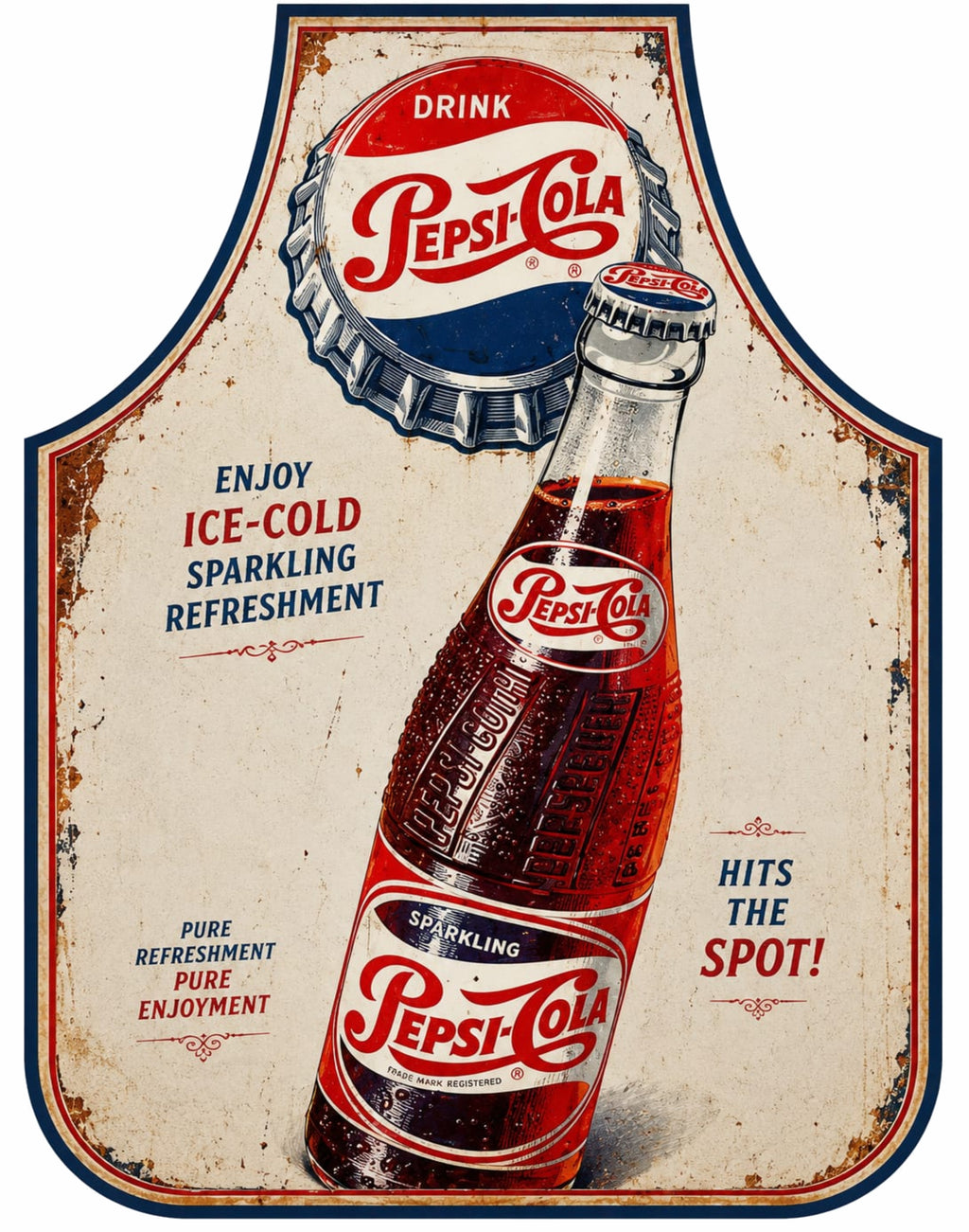 PEPSI-COLA - HITS THE SPOT