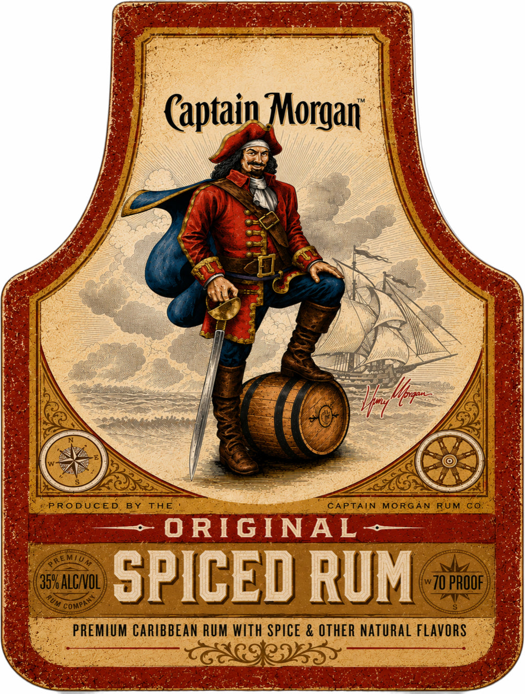 CAPTAIN MORGAN - SPICED RUM