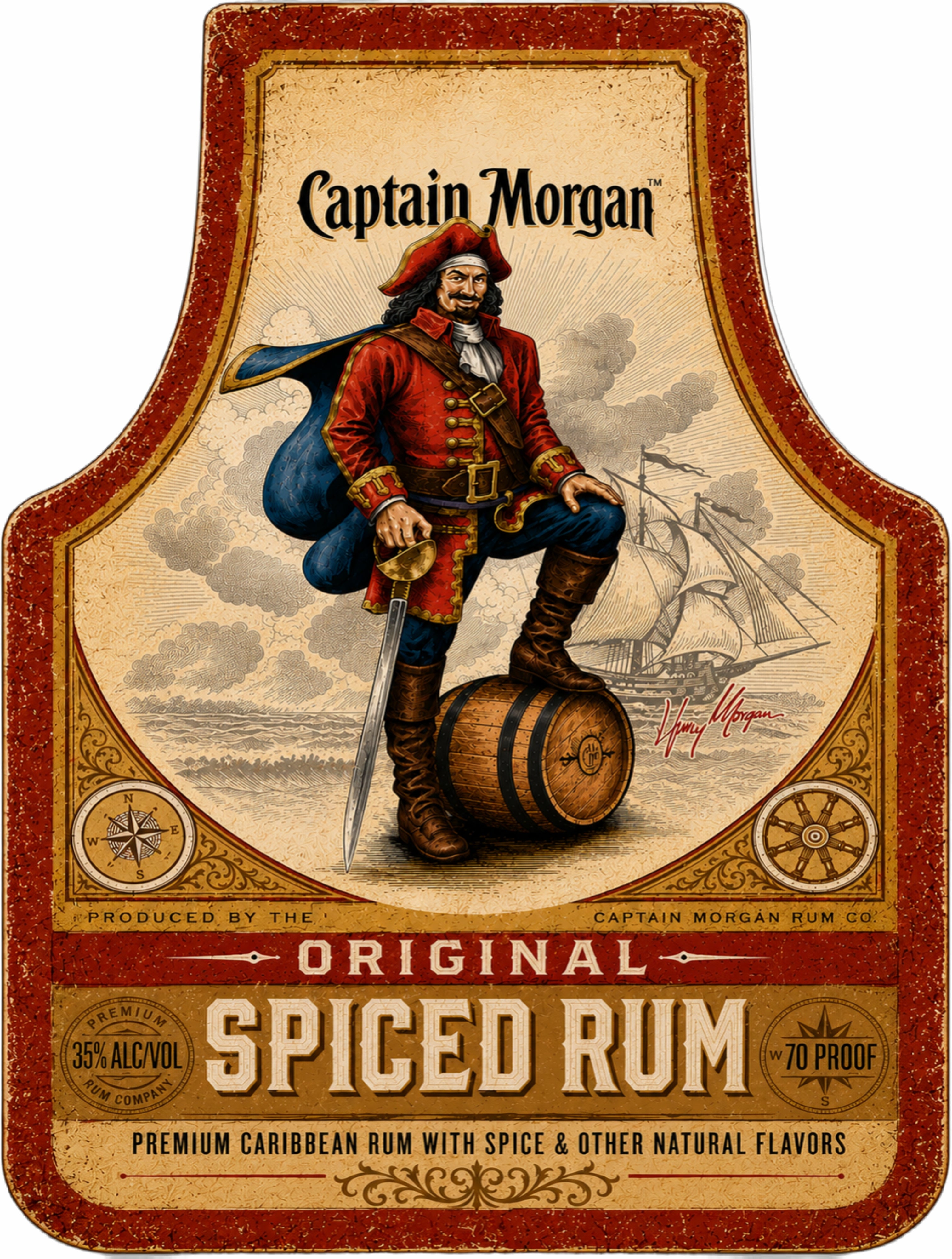 CAPTAIN MORGAN - SPICED RUM