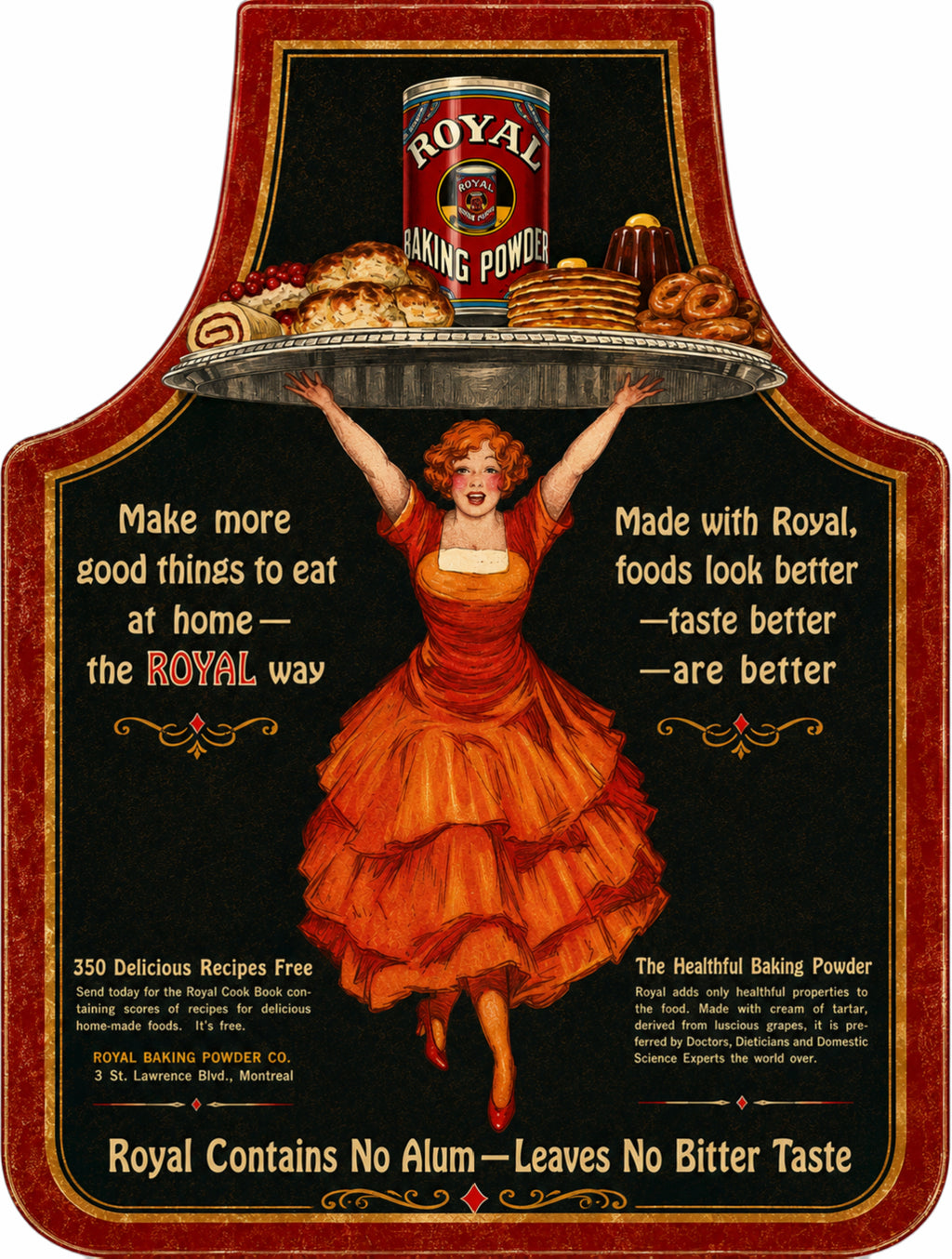 ROYAL BAKING POWDER - RED DRESS