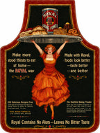ROYAL BAKING POWDER - RED DRESS APRON
