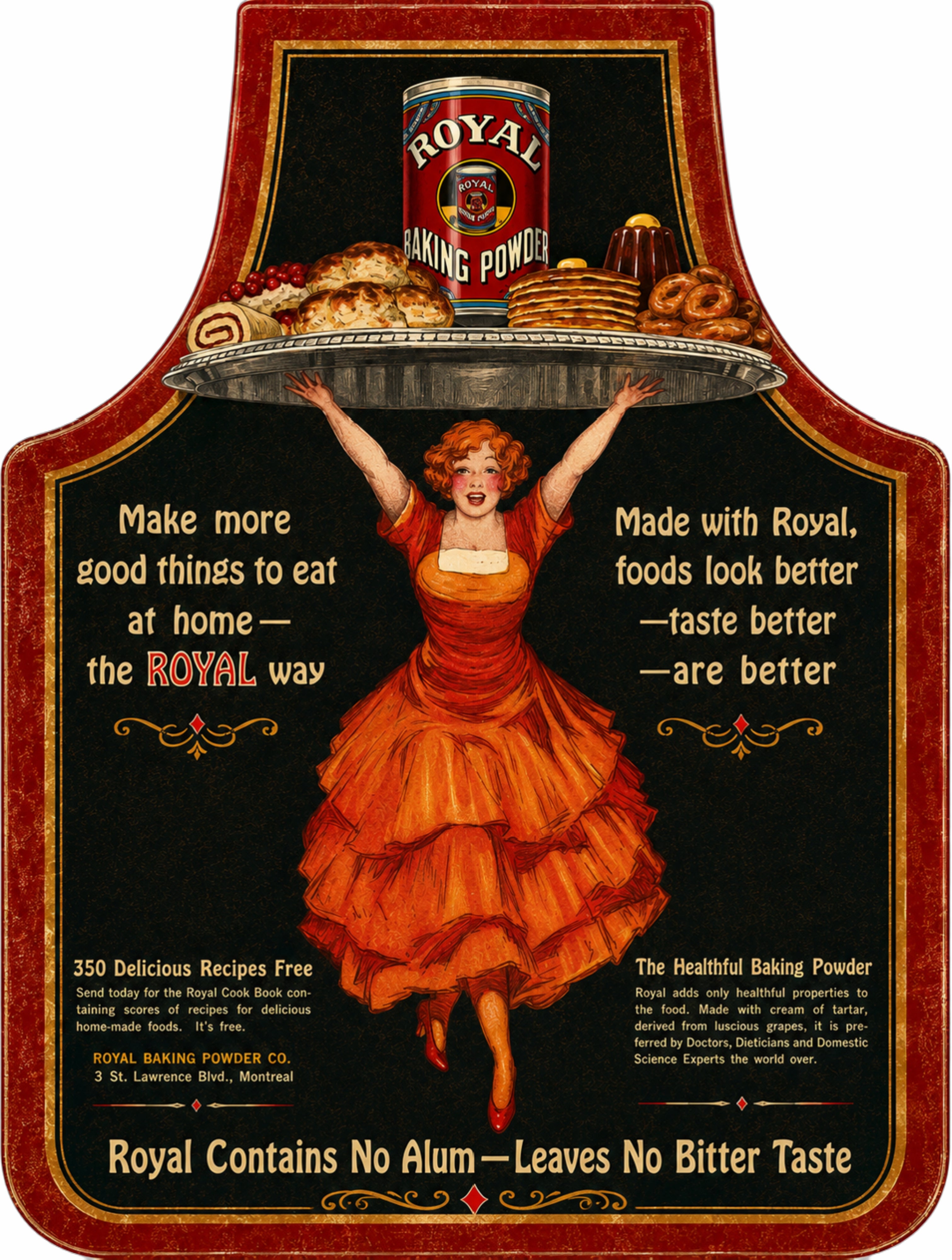 ROYAL BAKING POWDER - RED DRESS