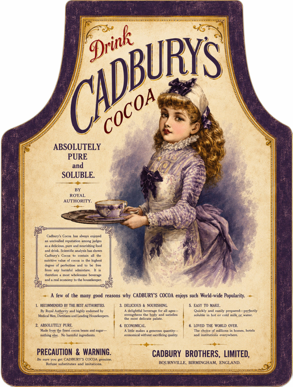 CADBURY’S COCOA GIRL