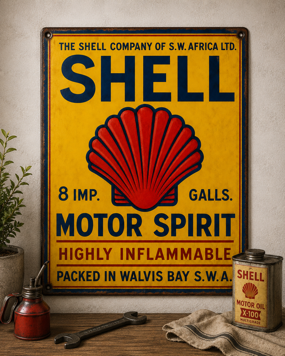 SHELL - MOTOR SPIRIT WALVIS BAY