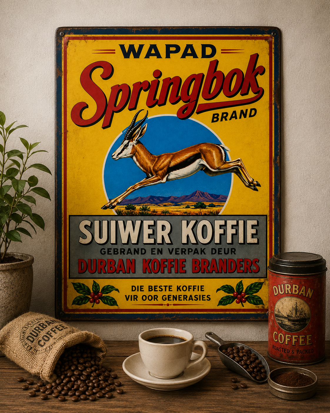 WAPAD - SPRINGBOK SUIWER KOFFIE