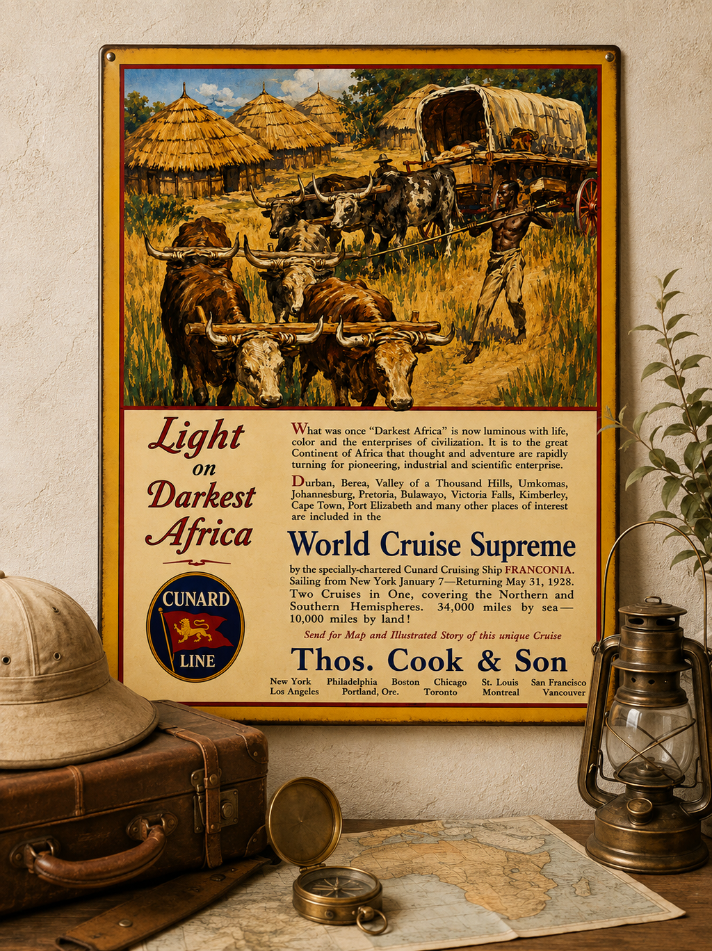 LIGHT ON DARKEST AFRICA
