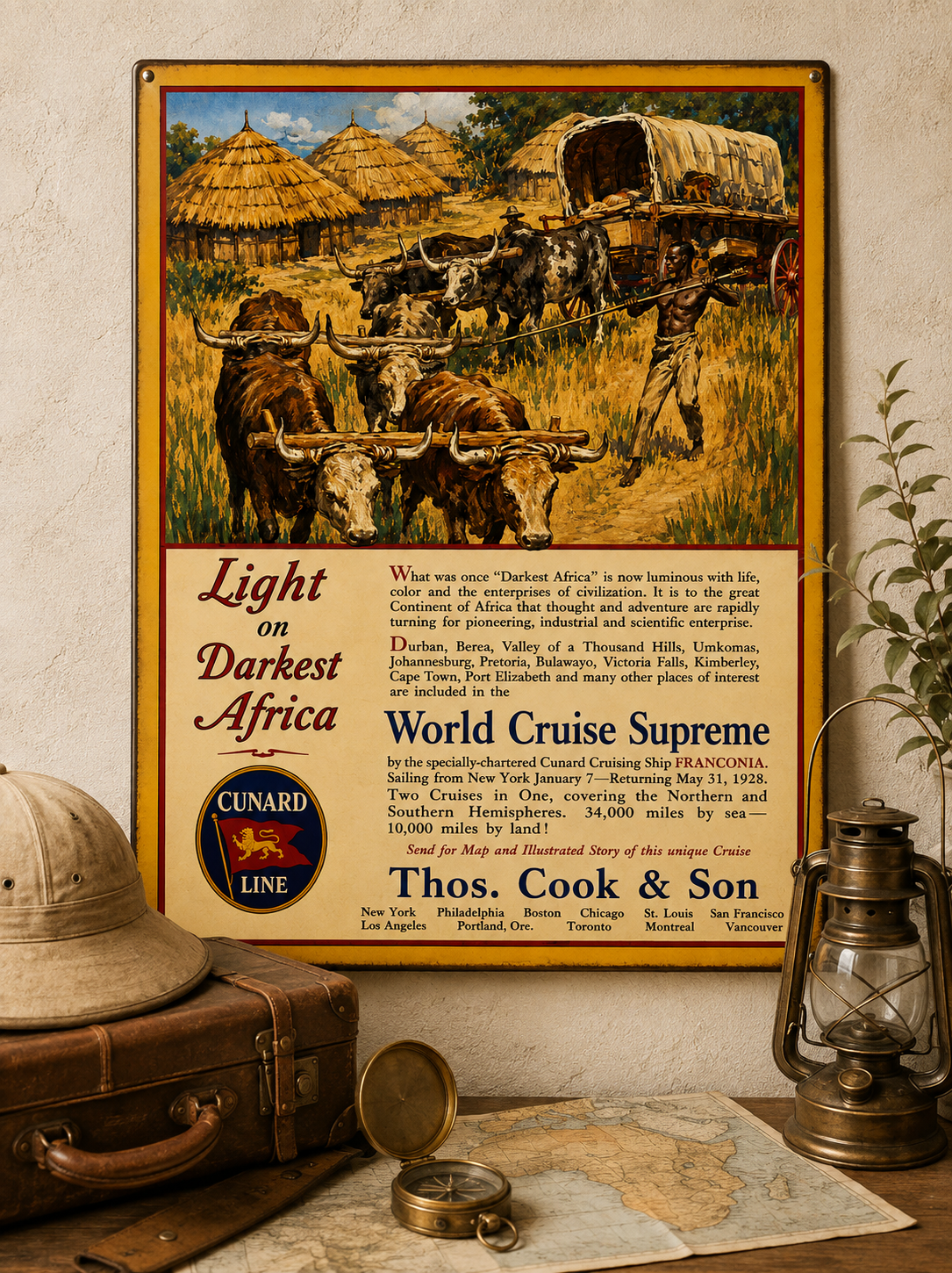 LIGHT ON DARKEST AFRICA