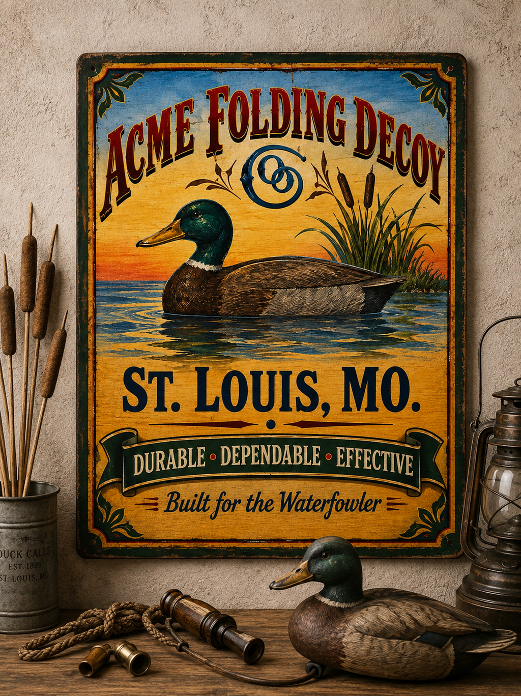 ACME FOLDING DECOY