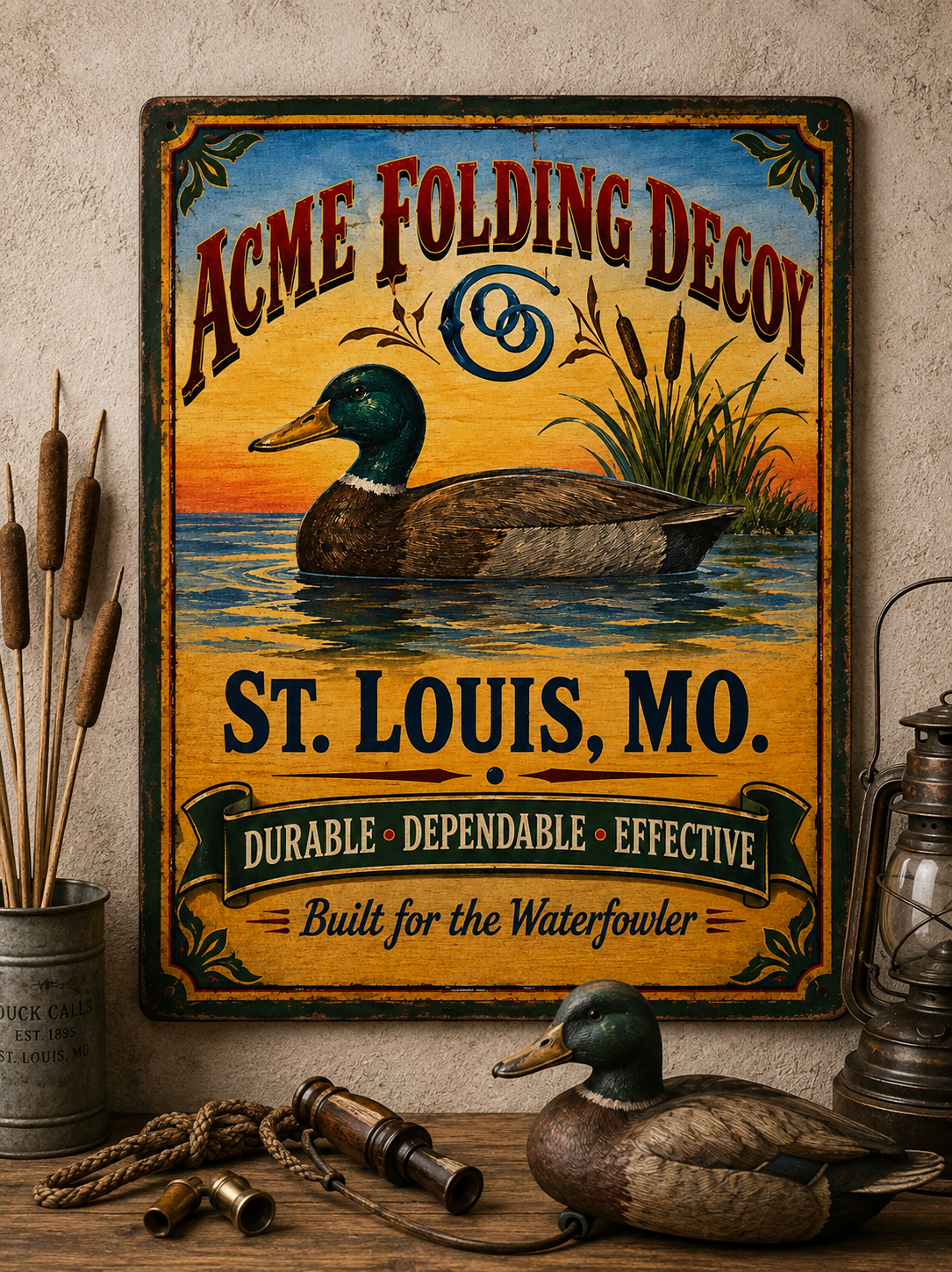 ACME FOLDING DECOY