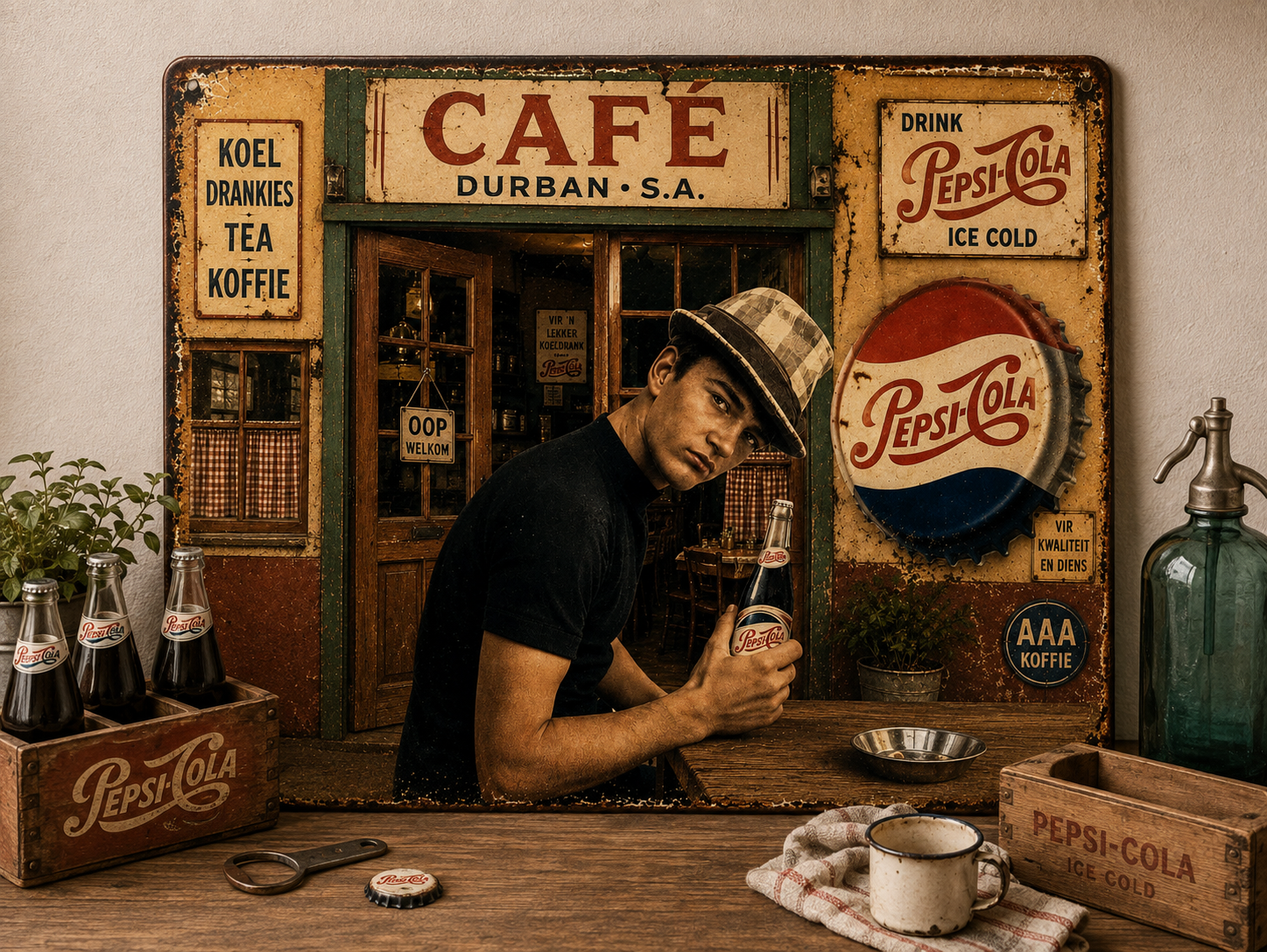 PEPSI-COLA - CAFE DURBAN