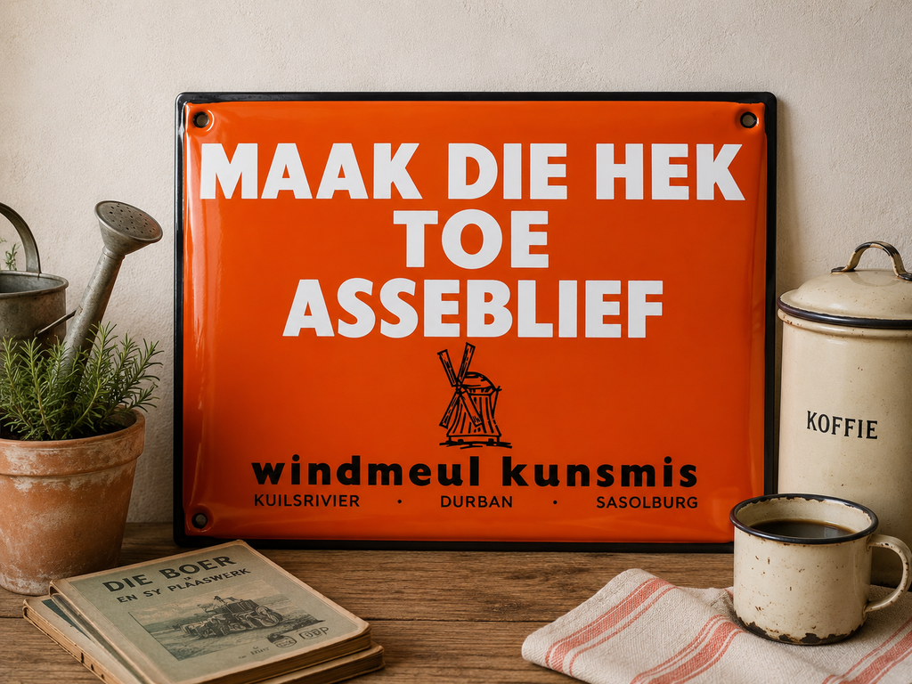 MAAK DIE HET TOE ASSEBLIEF - WINDMEUL KUNSMIS