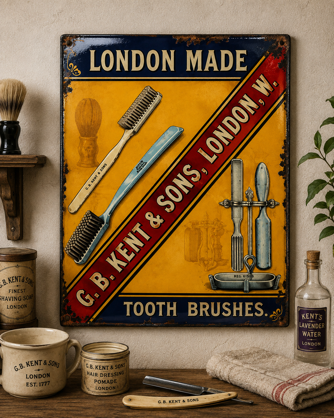 KENT & SONS TOOTH BRUSHES