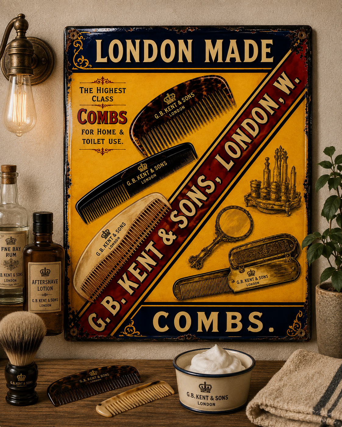 KENT & SONS COMBS