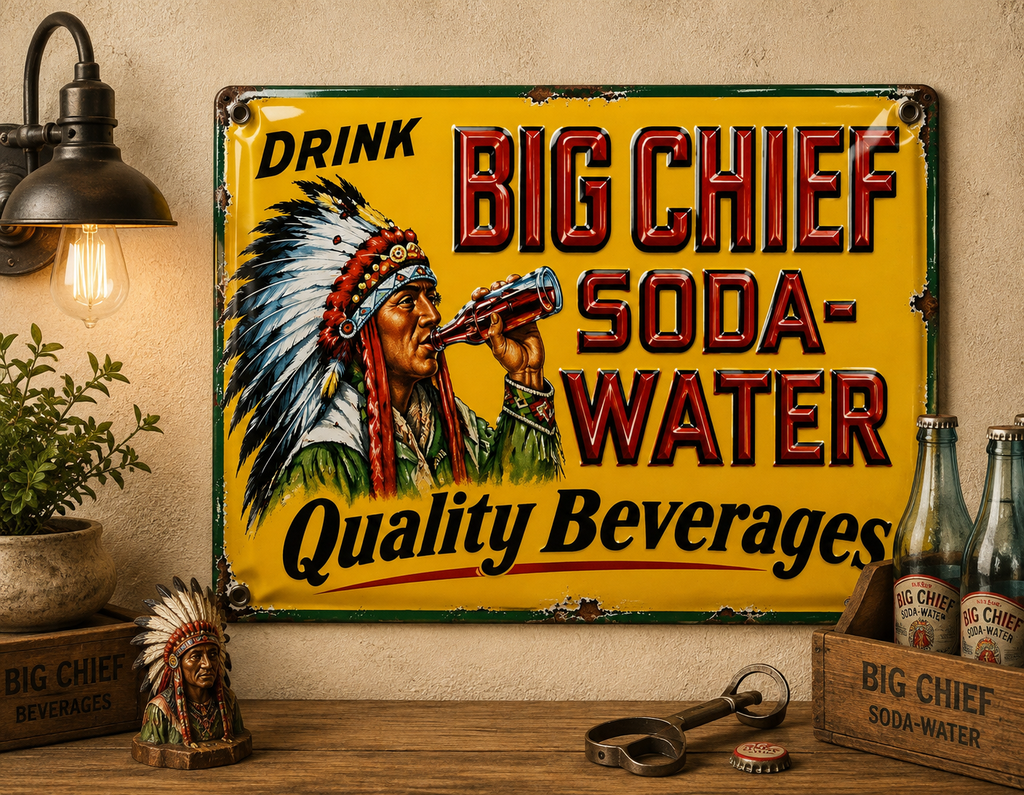 BIG CHIEF SODAWATER - INDIAN