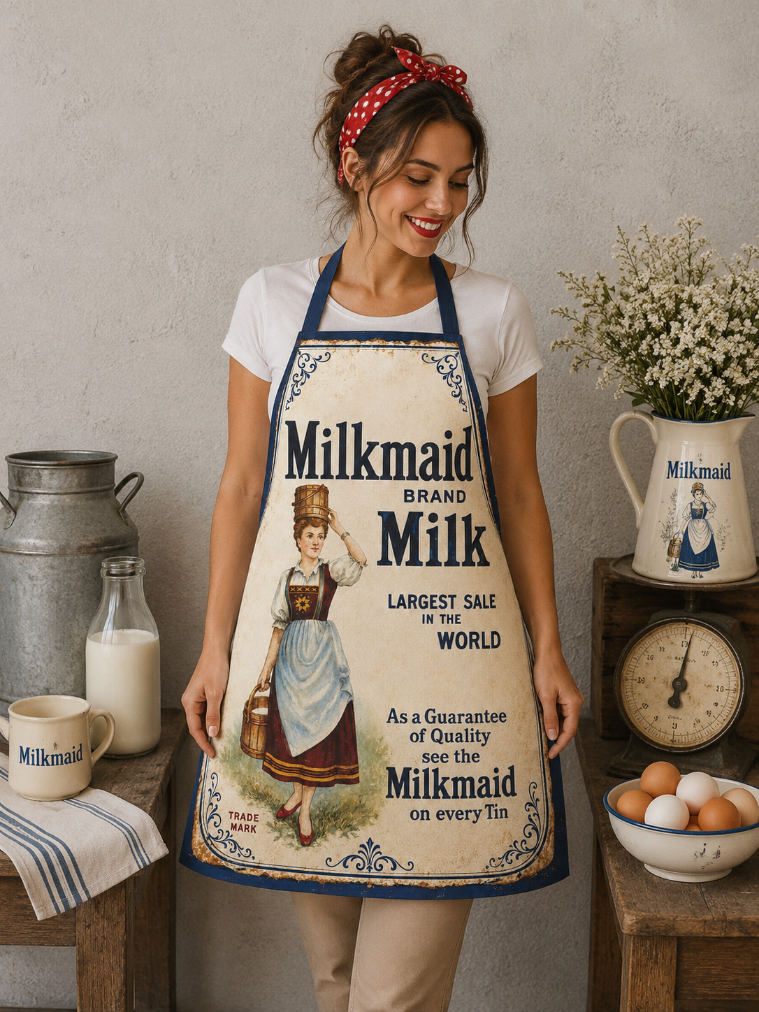 MILKMAID - LADY WITH BUCKET