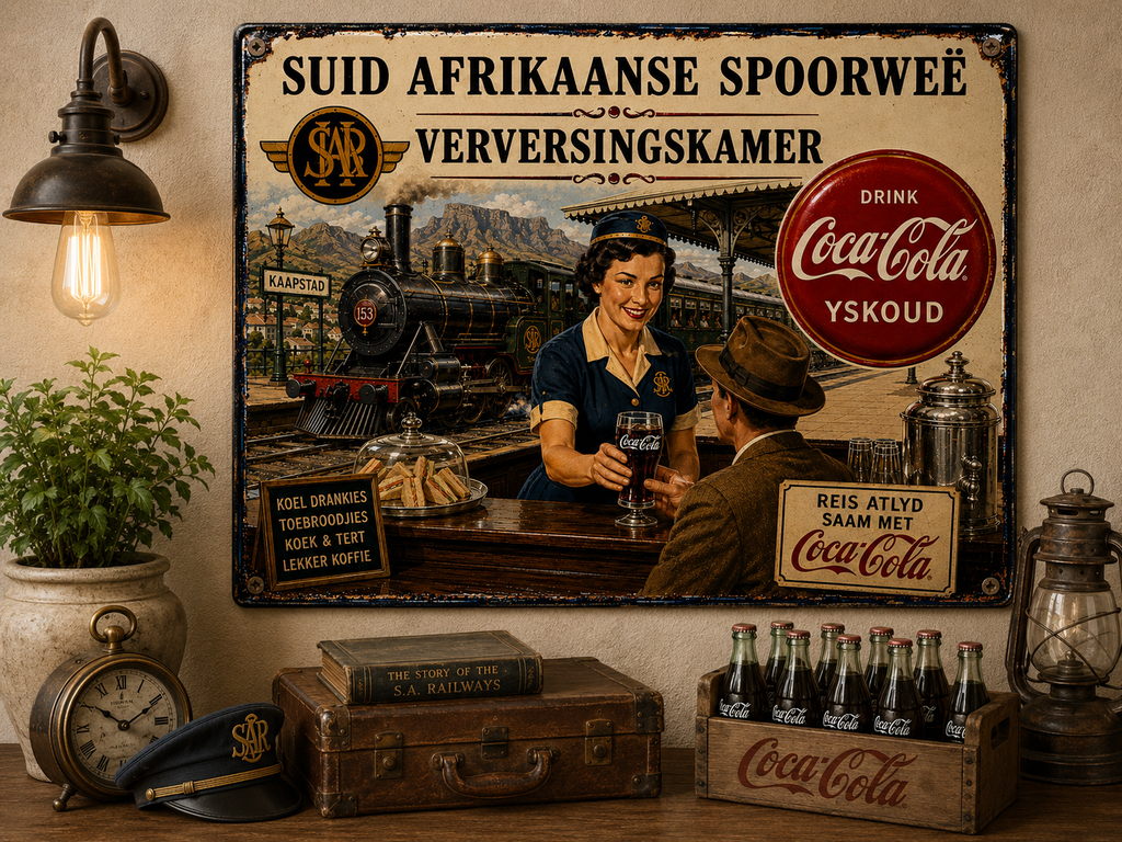 COCA-COLA – SUID AFRIKAANSE SPOORWEË
