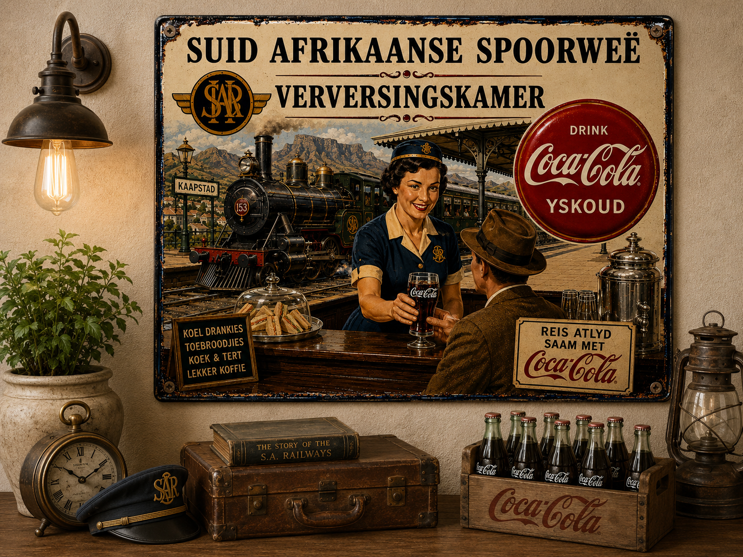 COCA-COLA – SUID AFRIKAANSE SPOORWEË