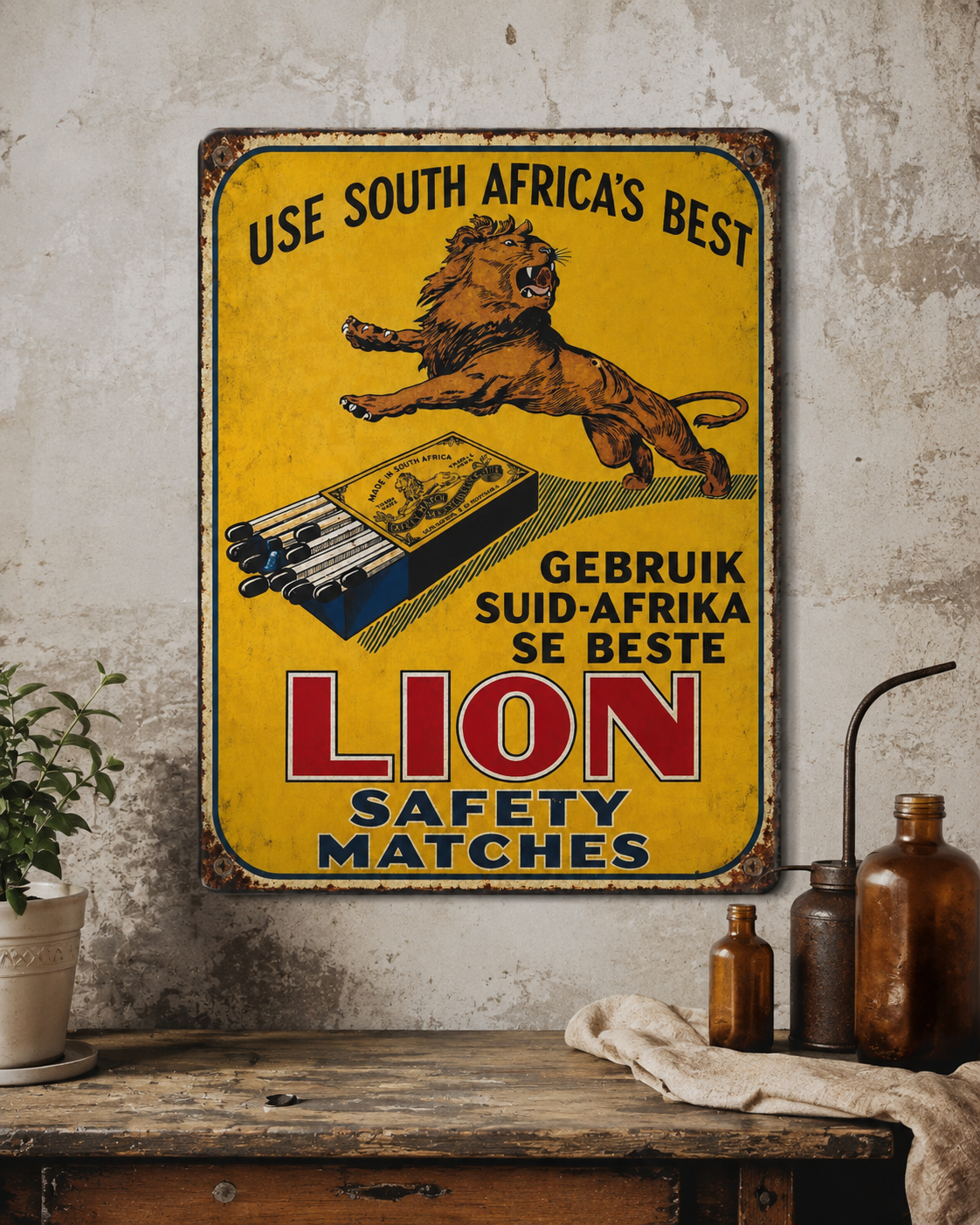LION SAFETY MATCHES