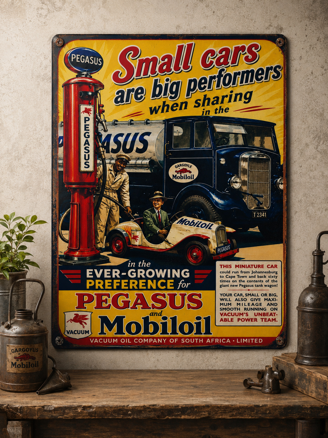 PEGASUS & MOBILOIL - SMALL CARS