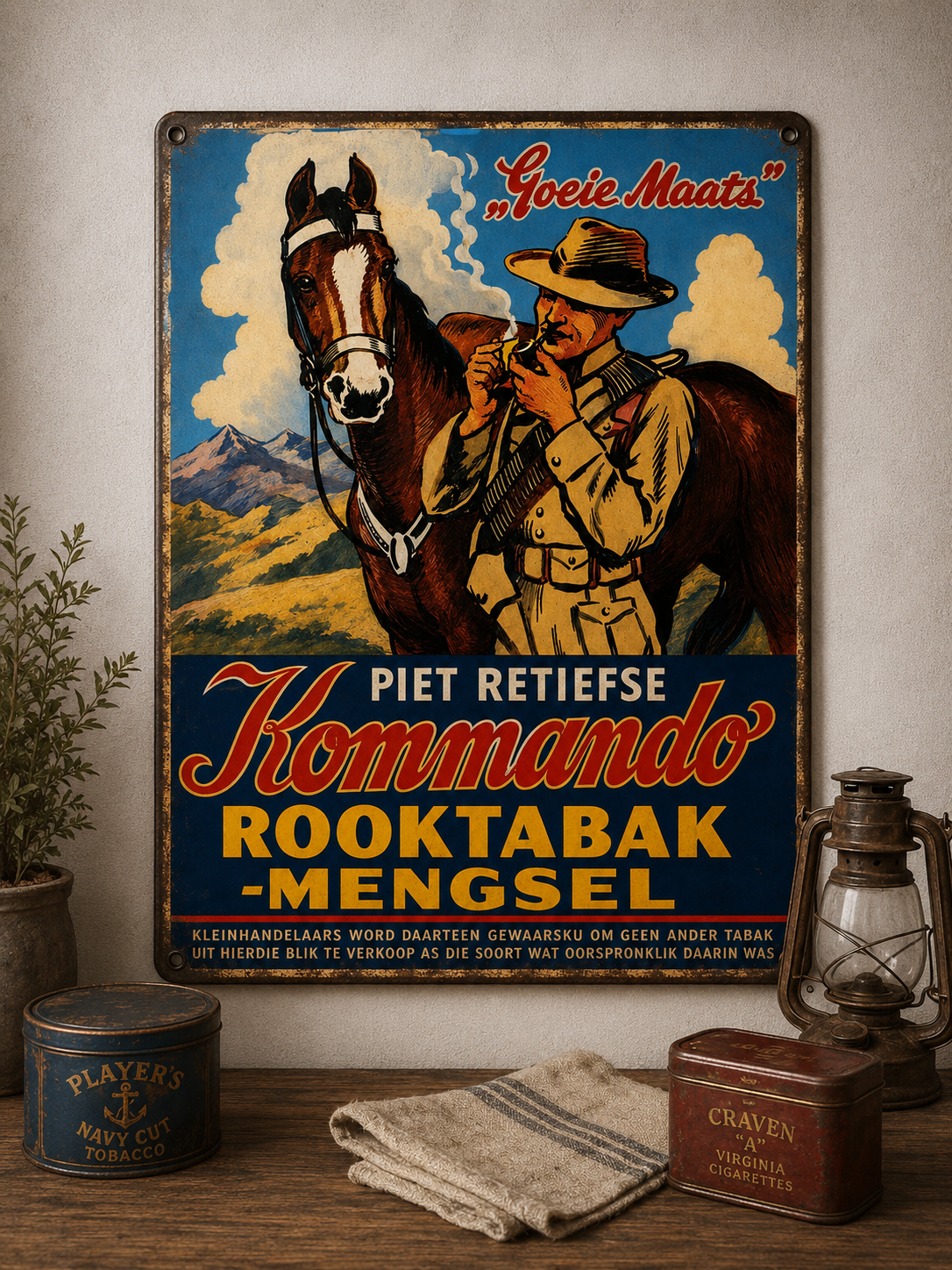KOMMANDO ROOKTABAKMENGSEL