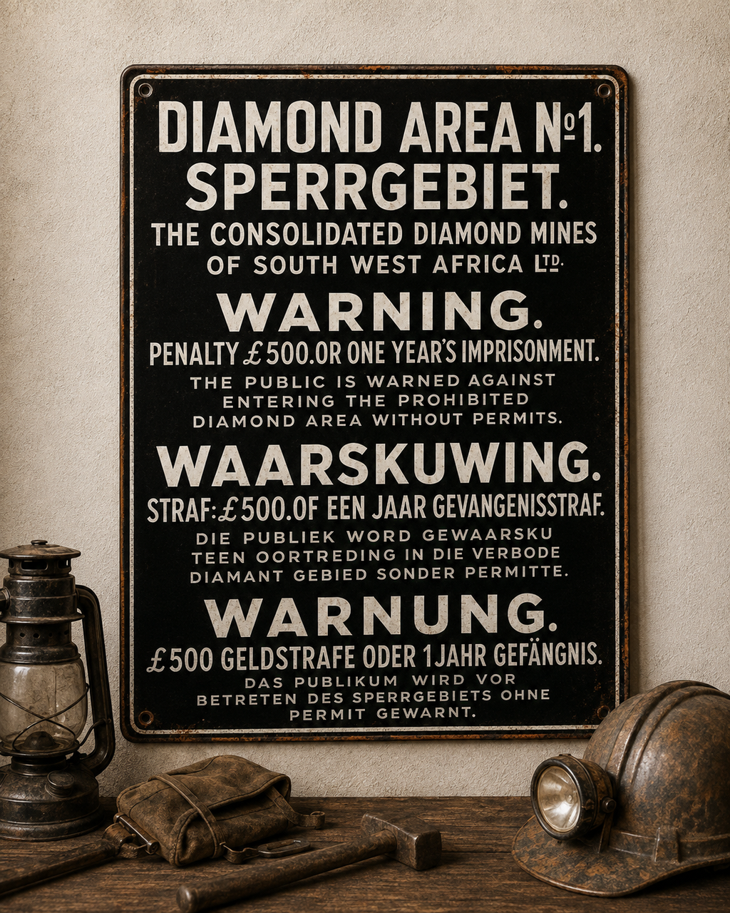DIAMOND AREA - NO1 SPERRGEBIET