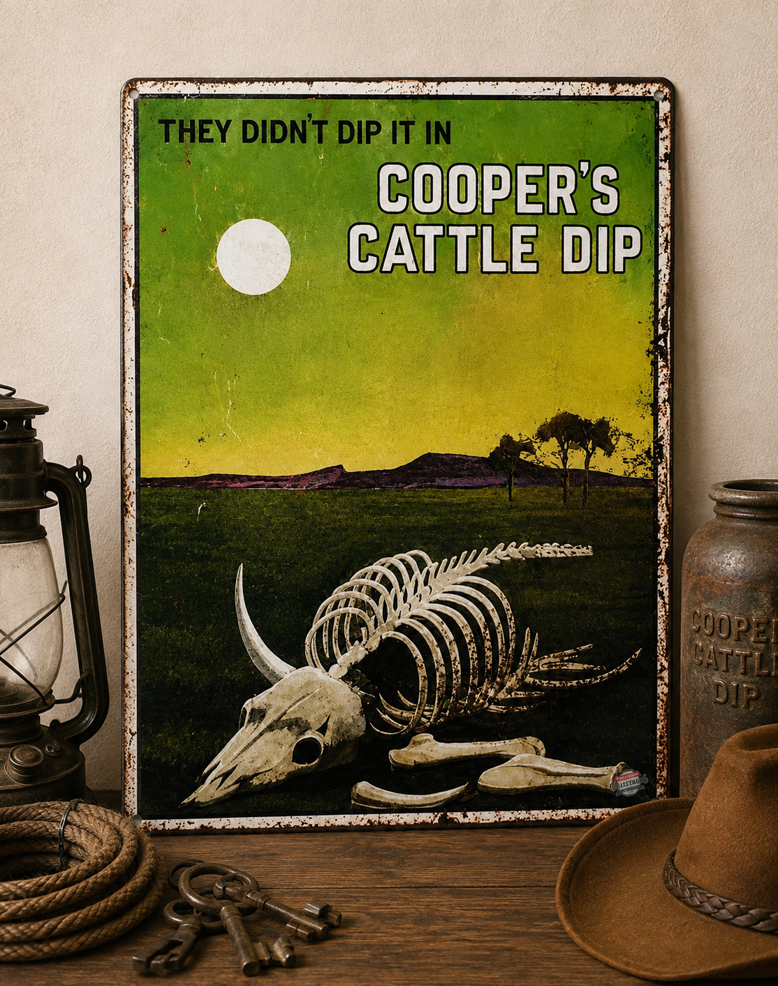 COOPER’S CATTLE DIP - SKELETON