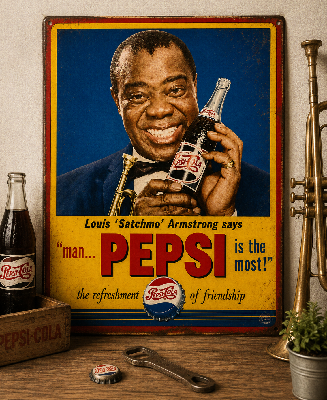PEPSI - LOUIS ARMSTRONG