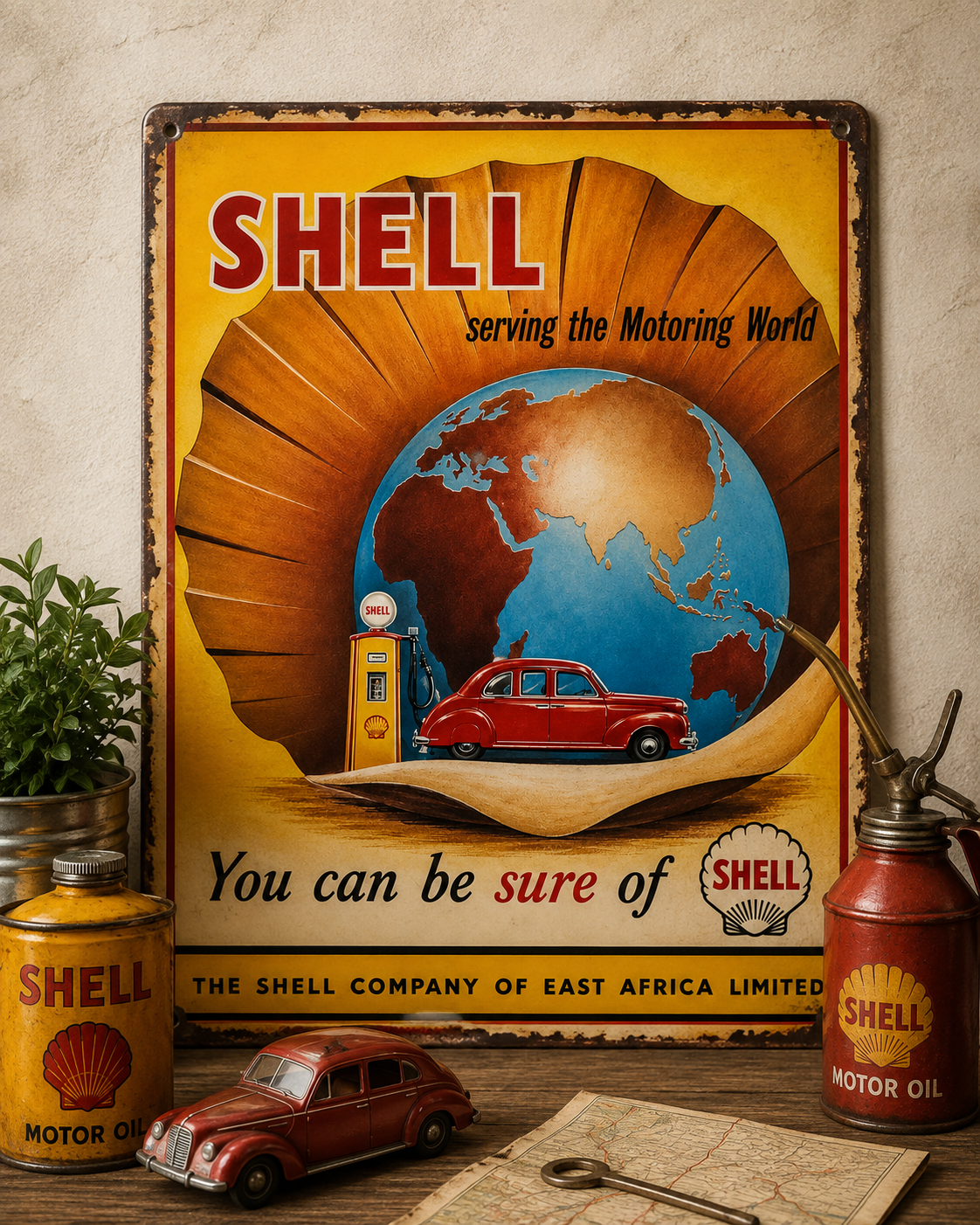SHELL - YOU CAN BE SURE OF SHELL