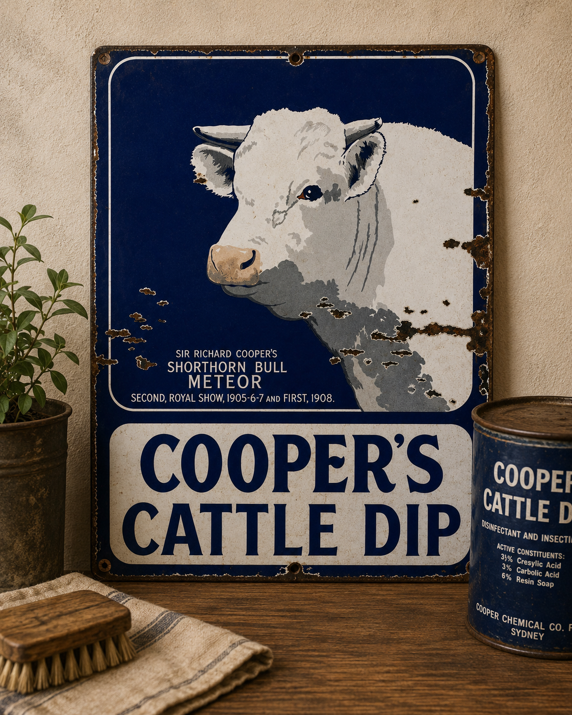 COOPER’S CATTLE DIP - SHORTHORN BULL