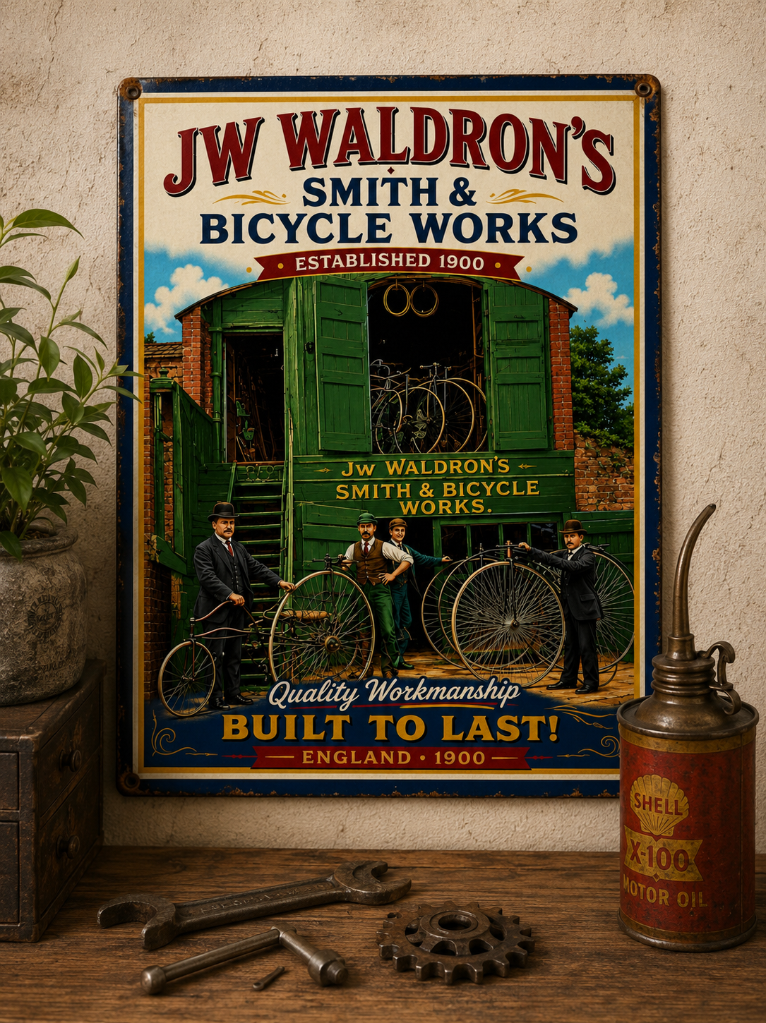 JW WALDRON’S BICYCLE WORKS
