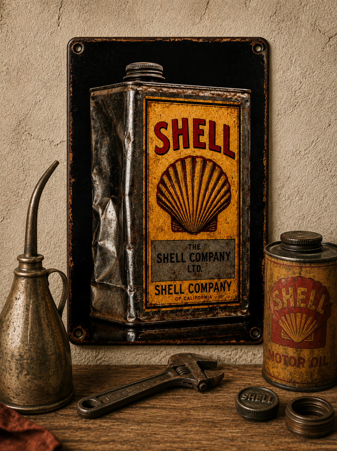 SHELL COMPANY - OIL CAN