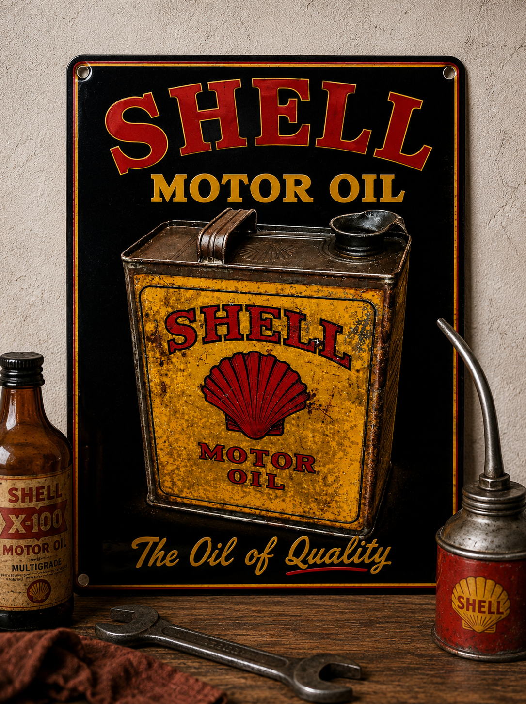 SHELL - THE OIL OF QUALITY