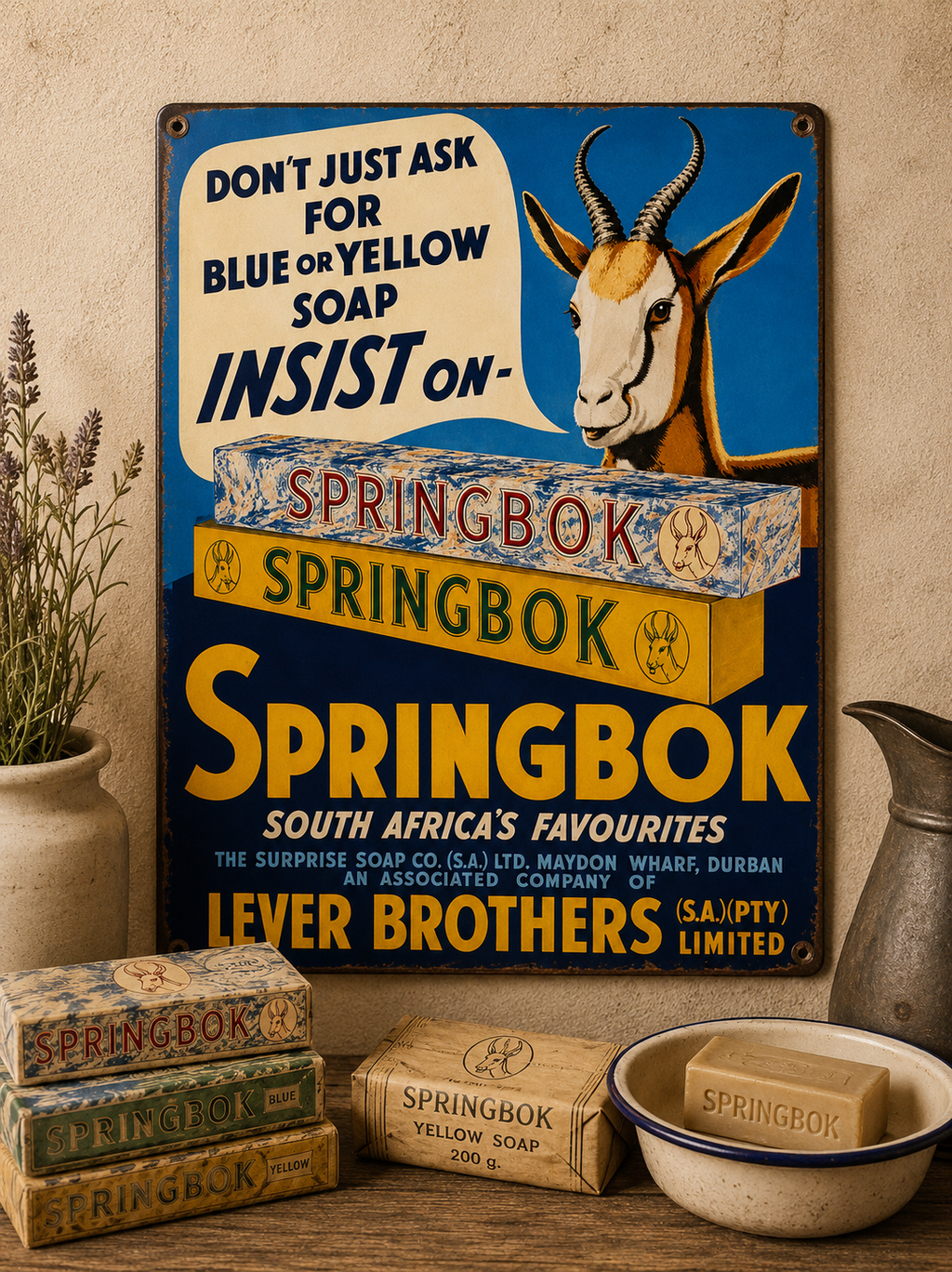 SPRINGBOK SOAP