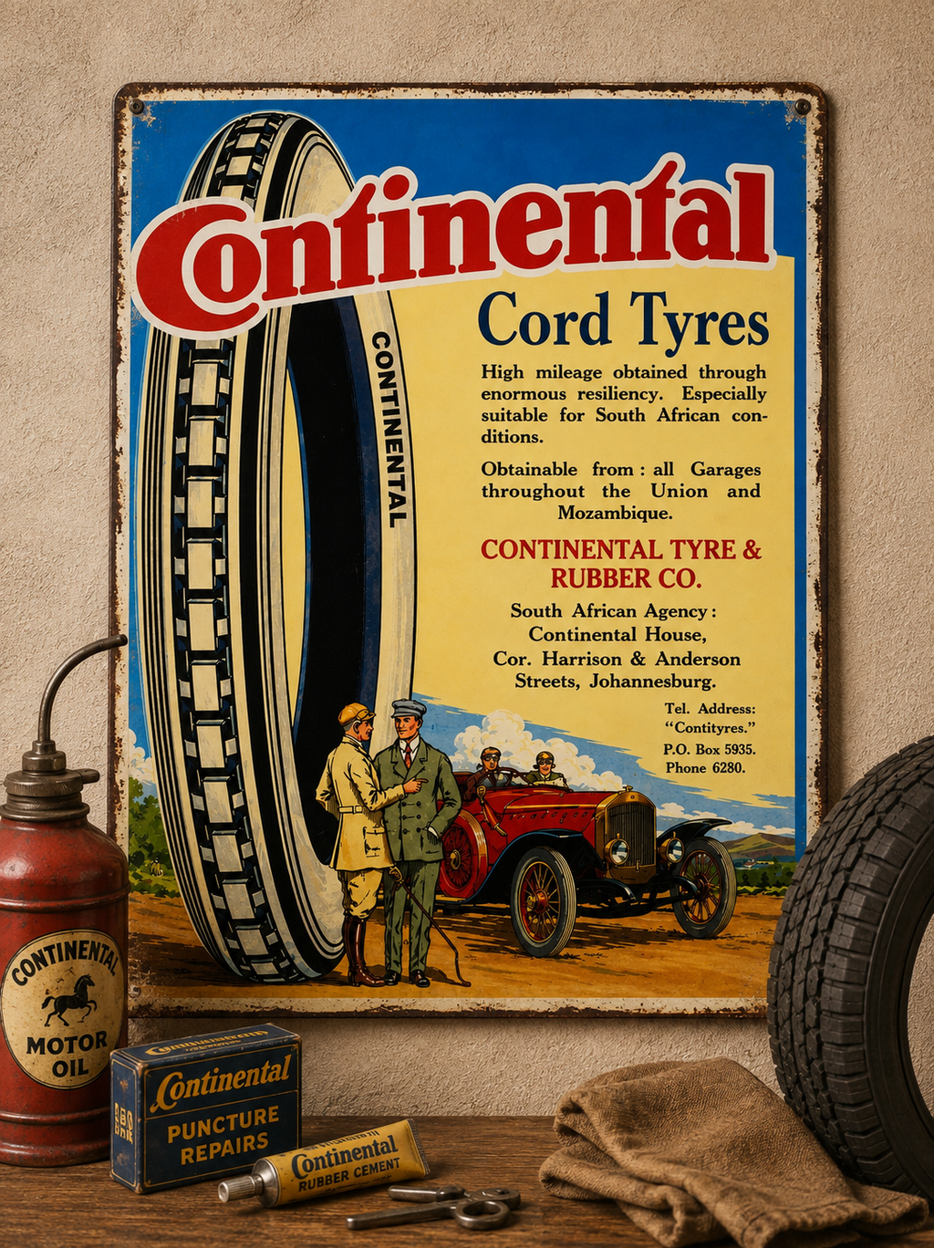 CONTINENTAL CORD TYRES