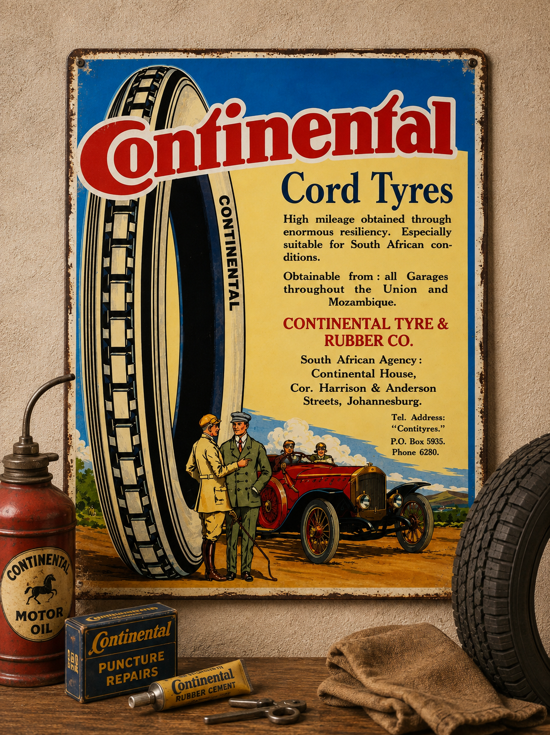 CONTINENTAL CORD TYRES