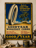 GOOD YEAR WINGFOOT - BUILT FOR SATISFACTION