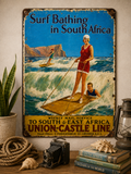 UNION-CASTLE LINE - SURF BATHING