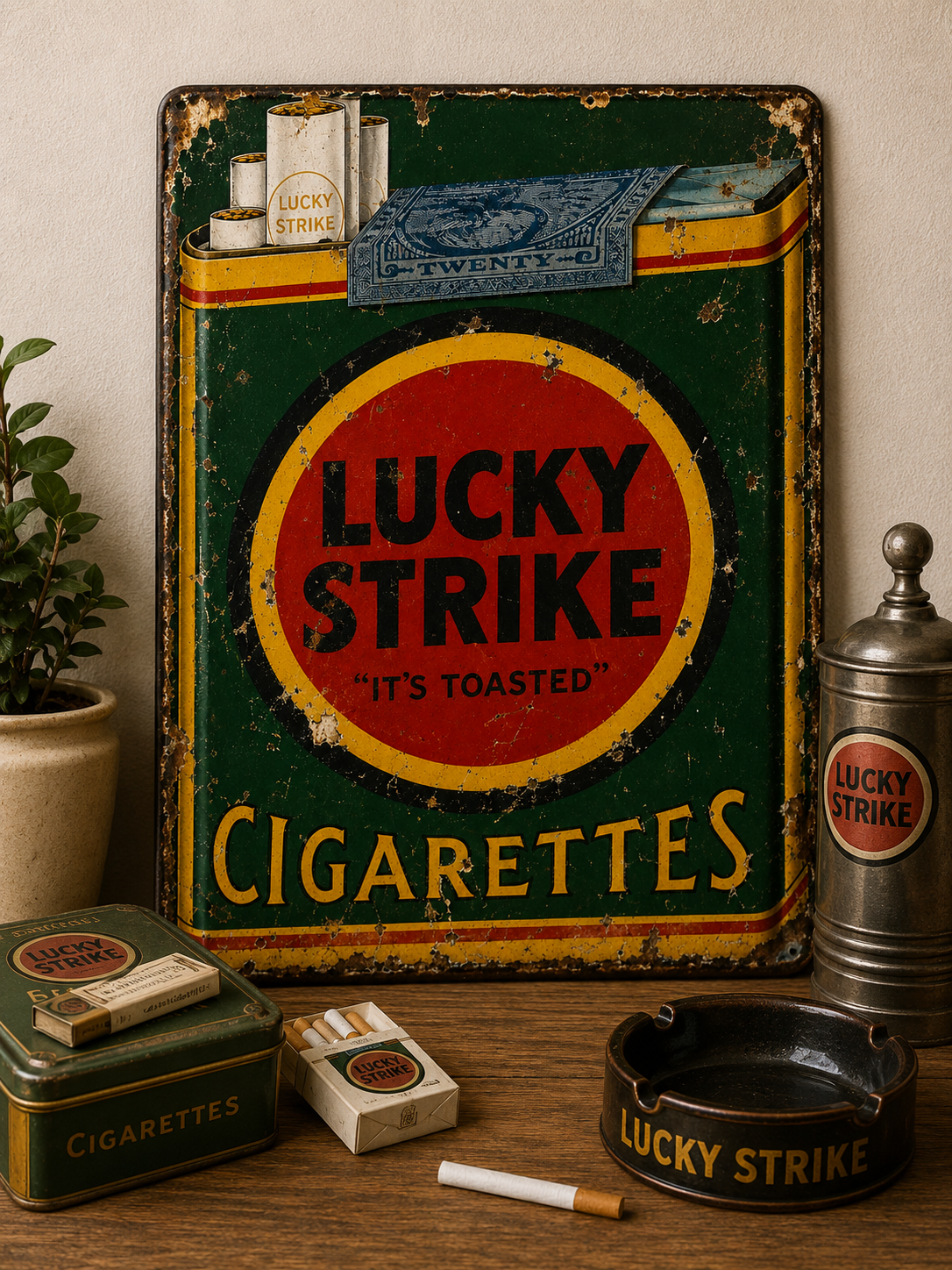 LUCKY STRIKE CIGARETTES